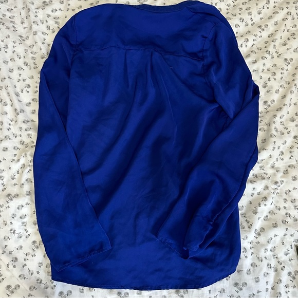 Tobi Electric Blue Long Sleeve Blouse - Womens Size Small - Picture 3 of 3